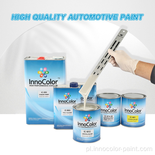 Wysokie wydajność 1K Solid Extra Acryl Kolor BaseCoat